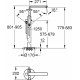 Смеситель Grohe Lineare 23792001 напольный однорычажный, хром