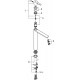 Смеситель Grohe Lineare 23405DC1 для раковины однорычажный, сталь