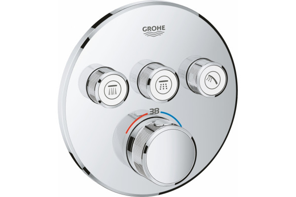 Термостат Grohe Grohtherm SmartControl 29121000 для ванны с душем, термостат, хром