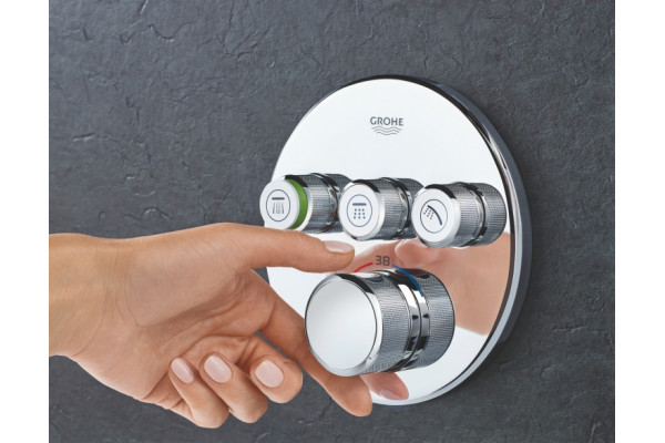 Термостат Grohe Grohtherm SmartControl 29121000 для ванны с душем, термостат, хром