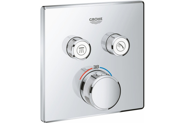 Термостат Grohe Grohtherm SmartControl 29124000 для ванны с душем, термостат, хром