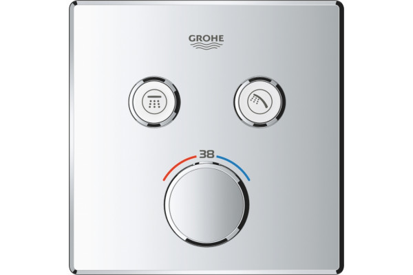 Термостат Grohe Grohtherm SmartControl 29124000 для ванны с душем, термостат, хром