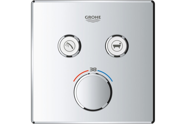 Термостат Grohe Grohtherm SmartControl 29124000 для ванны с душем, термостат, хром
