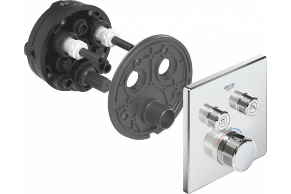 Термостат Grohe Grohtherm SmartControl 29124000 для ванны с душем, термостат, хром