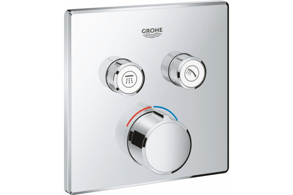 Смеситель Grohe Grohtherm SmartControl 29148000 для ванны с душем, однорычажный, хром