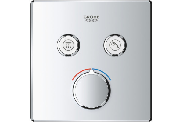 Смеситель Grohe Grohtherm SmartControl 29148000 для ванны с душем, однорычажный, хром