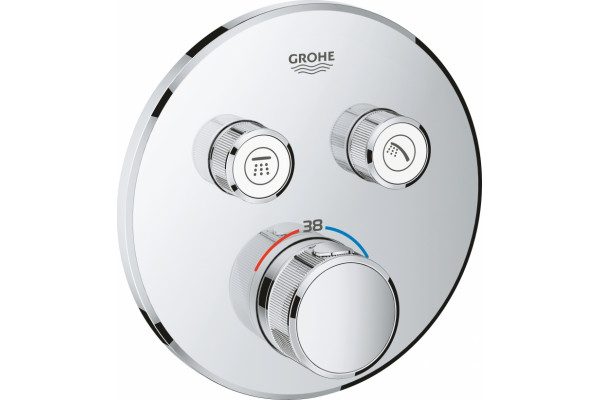 Термостат Grohe Grohtherm SmartControl 29119000 для ванны с душем, термостат, хром