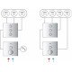 Переключатель потоков Grohe Grohtherm SmartControl 29122000 на 3 позиции однорычажный, хром