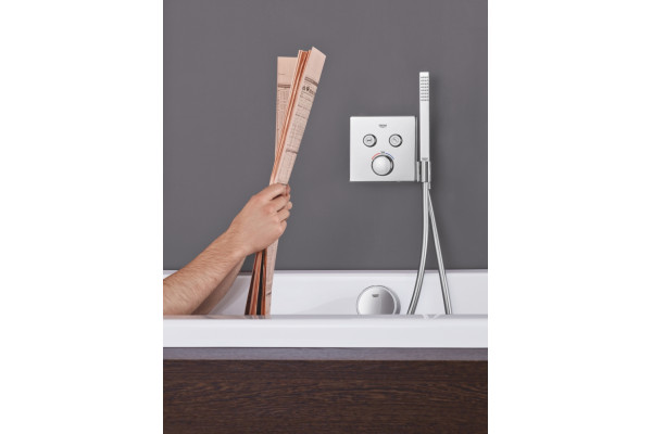 Термостат Grohe Grohtherm SmartControl 29125000 для ванны с душем, термостат, хром