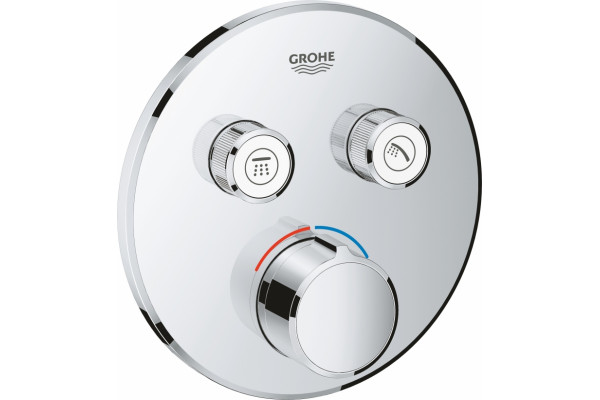 Смеситель Grohe Grohtherm SmartControl 29145000 для ванны с душем, однорычажный, хром