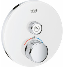 Термостат Grohe Grohtherm SmartControl 29150LS0 для душа, moon white, термостат