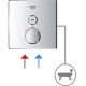Смеситель Grohe Grohtherm SmartControl 29147000 для душа однорычажный, хром
