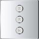 Переключатель потоков Grohe Grohtherm SmartControl 29127000 на 3 позиции однорычажный, хром