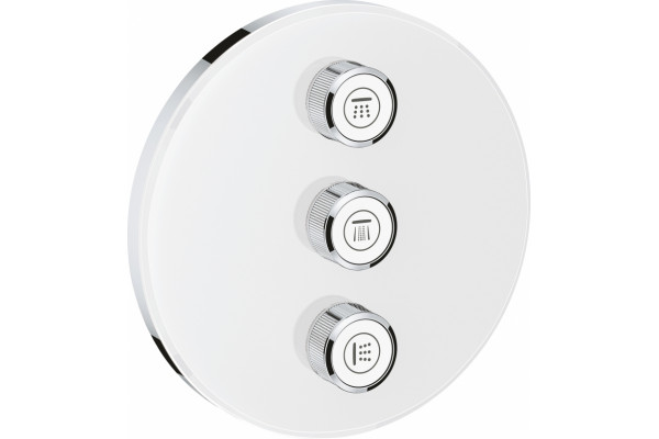Переключатель потоков Grohe Grohtherm SmartControl 29152LS0 на 3 позиции, moon white, однорычажный