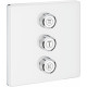 Переключатель потоков Grohe Grohtherm SmartControl 29158LS0 на 3 позиции, moon white, однорычажный