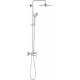 Душевая стойка Grohe Euphoria 27473001 хром, штанга 116.2 см, шланг 175 см