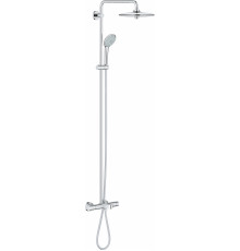 Душевая стойка Grohe Euphoria 27475001 хром, штанга 162.3 см, шланг 175 см