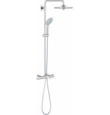 Душевая стойка Grohe Euphoria 26114001 хром, штанга 116.7 см, шланг 175 см