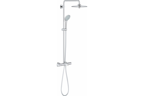Душевая стойка Grohe Euphoria 26114001 хром, штанга 116.7 см, шланг 175 см