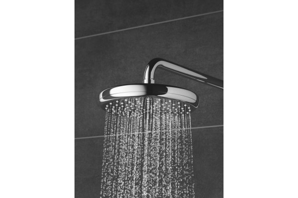 Верхний душ Grohe Tempesta 26409000 хром, размер 21 см, 1 режим