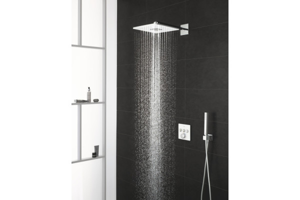 Верхний душ Grohe Rainshower SmartActive Cube 26479LS0 размер 31 см,  в современном стиле