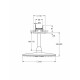 Верхний душ Grohe Rainshower SmartActive Cube 26481000 хром, размер 31 см