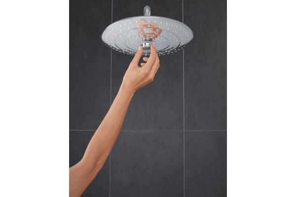 Верхний душ Grohe Euphoria SmartControl 26456000 хром, 3 режима