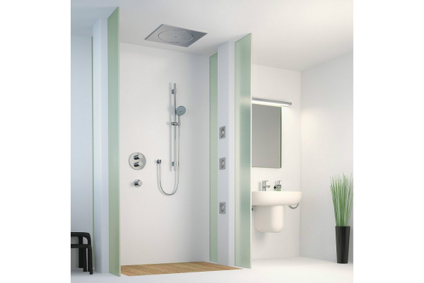 Верхний душ Grohe Rainshower F 27271000 хром, размер 25.4 см