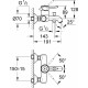 Душевой комплект Grohe BauClassic 124404 хром, шланг 175 см