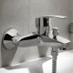 Душевой комплект Grohe Eurosmart 124446 хром, шланг 175 см