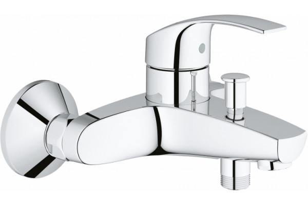 Душевой комплект Grohe Eurosmart 124446 хром, шланг 175 см