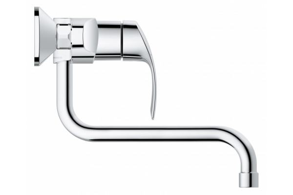 Смеситель Grohe Eurosmart New для кухонной мойки однорычажный, хром