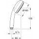 Душевая лейка Grohe Tempesta Cosmopolitan 26082002 хром, 1 режим
