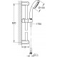 Душевой гарнитур Grohe New Tempesta 27645001 хром, шланг 175 см