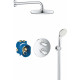 Душевой комплект Grohe Grohtherm 1000 34614001 С ВНУТРЕННЕЙ ЧАСТЬЮ хром, шланг 150 см