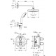 Душевой комплект Grohe Grohtherm 1000 34614001 С ВНУТРЕННЕЙ ЧАСТЬЮ хром, шланг 150 см