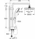 Душевая стойка Grohe New Tempesta Rustic 26452001 хром, штанга 104 см