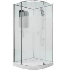 Душевая кабина Grossman GR170 100x100 см четверть круга, поддон средний