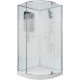 Душевая кабина Grossman GR170 100x100 см четверть круга, поддон средний