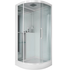 Душевая кабина Grossman GR160 100x100 см четверть круга, поддон средний