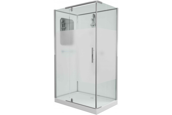 Душевая кабина Grossman GR172QL 120x80 см прямоугольная, поддон средний