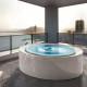 Gruppo Treesse Fusion Spa 200 Минибассейн Ø2000x670 мм. Г/М нагреватель 3kw фильтр песок хромо-wя озон. дезинф. внешняя панель VTR цвет белый V8610XBN820S000L