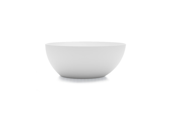 GRUPPO TREESSE Bali Ванна отдельностоящая 160x85x62h мм. с сливом-переливом и сифоном SOLID SURFACE цвет белый матовый V026BO