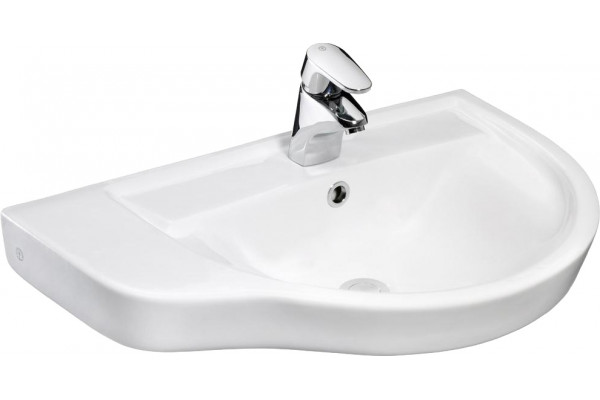 Раковина Gustavsberg Nordic 2700 L цвет белый, полукруглая