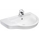 Раковина Gustavsberg Nordic 2700 L цвет белый, полукруглая