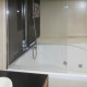 Шторка на ванну GuteWetter Lux Pearl GV-601AS левая 75 см стекло бесцветное, профиль хром в современном стиле