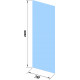 Душевая перегородка GuteWetter Glass Line GK-010 CL VE 75x220 стекло тонированное, с узором, профиль серебро, матовый