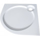 Поддон для душа GuteWetter Deluxe 100x100x2 R белый четверть круга, низкий