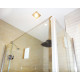 Душевой уголок GuteWetter Lux Square GK-103 левый 100x100 см стекло бесцветное, профиль хром, квадратный, двери распашные