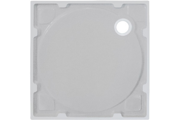 Поддон для душа GuteWetter Deluxe 100x100x4 Q белый квадратный, низкий